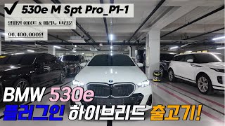 BMW 플러그인 하이브리드  530e 풀옵션 출고기 [upl. by Adina704]