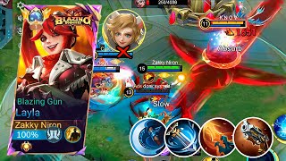 EASY RANK UP GLOBAL LAYLA BEST DAMAGE BUILD 2024 🔥BUILD TOP 1 GLOBAL LAYLA  MLBB [upl. by Deny]