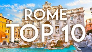 TOP 10 Things to do in ROME  2023 Travel Guide [upl. by Lellih]