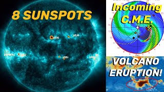 Solar Flare FRENZY Indonesia Volcano ERUPTION World Weather [upl. by Ttik]