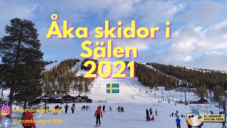 A skiing day in Sälen Sweden 2021 [upl. by Tenom]