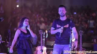 ATIF ASLAM  NEHA KAKKAR LIVE IN HOUSTON 2018 Dil Diyan Gallan  Subscribe  Like 👍  Share [upl. by Stiles778]