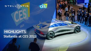 Stellantis at CES 2023  TechForward Vision [upl. by Appilihp]