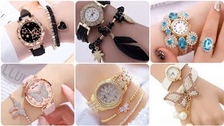 50 wrist watch collectionstylish and trendy wrist watch  new designs wrist watches collection [upl. by Rola]