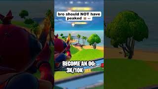 bro has NO gamesense 😭💀fortnite fortniteshorts [upl. by Mareld]