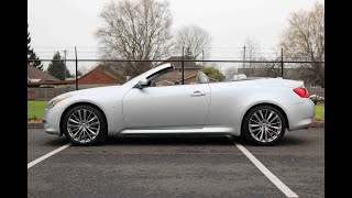 2014 INFINITI Q60 Convertible Buyers Guide Info and Issues with the Top [upl. by Ambros]