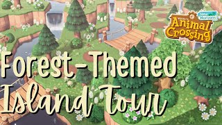 The Most Beautiful Forest Island I’ve Ever Seen — 5Star Island Tour Animal Crossing New Horizons [upl. by Mcclain]