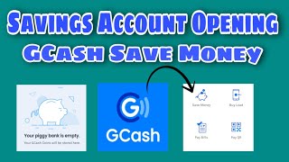 GCash Save How to Open a Savings Account  GCash Save Money  CIMB Bank GSave  GCash Piggy Bank [upl. by Oitaroh]