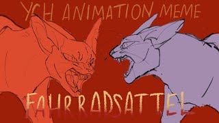 CLOSED Fahrradsattel YCH animation MEME [upl. by Dosi]