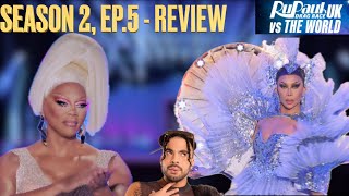 RuPaul’s Drag Race UK vs The World 2 Ep5  Review [upl. by Herrod]