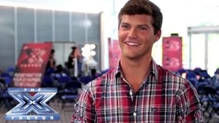 Yes I Made It Andrew Scholz  THE X FACTOR USA 2013 [upl. by Ahsaele312]