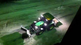 John Deere 5090 snow plow tractor [upl. by Monro]