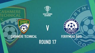 HIGHLIGHTS Cashmere Technical vs Ferrymead Bays  Southern League 2024 [upl. by Rebe]