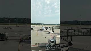 Krakow Airport short vlog [upl. by Akemahc644]