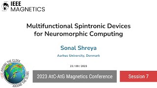 Sonal Shreya Multifunctional Spintronic Devices for Neuromorphic Computing [upl. by Letnwahs]