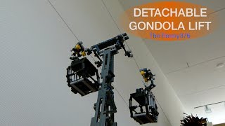 LEGO Detachable Gondola  Ski Lift [upl. by Nyre385]