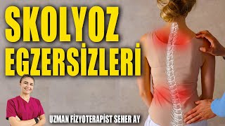 SKOLYOZ EGZERSİZLERİ aktifizyo skolyoz fiziktedavi [upl. by Estell]