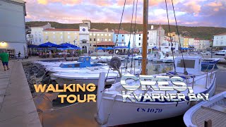 Croatia Cres city WALK 4K Ultra HD [upl. by Najtsirk255]