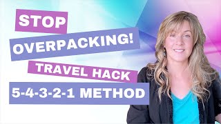 Stop Overpacking How to Pack for a Week in CarryOn Only  54321 Packing Method [upl. by Benedikt]