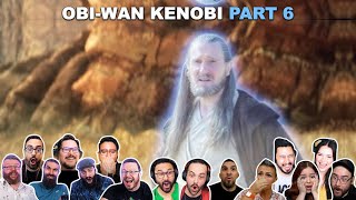 Reactors React to ObiWan Kenobi Reuniting with QuiGon Jin  ObiWan Kenobi 1x6 [upl. by Lisan]