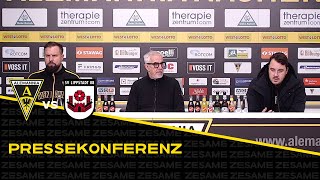 Pressekonferenz nach Alemannia Aachen  SV Lippstadt [upl. by Cordeelia]