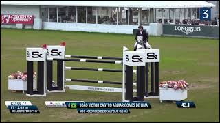 8yo Georges de Beaufour 4th place in the 145 Ranking class Csi Sunshine Tour [upl. by Neitsirhc]