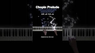 Frédéric Chopin  Prelude Op28 No16 quotHadesquot [upl. by Emiolhs]