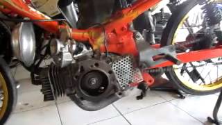 F1ZR Drag 116cc tune up kopral163com Pak Eko Garmoz [upl. by Gold]