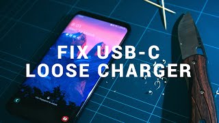 Fix loose and non charging USB C port with this simple guide [upl. by Direj893]