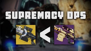 The Supremacy does very good DPS [upl. by Aenea]