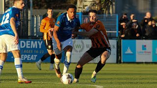 Match Highlights  Wealdstone 32 Barnet FC [upl. by Irianat787]