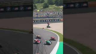 Rossi crashed into his opponent and Rossi fell [upl. by Ammeg926]