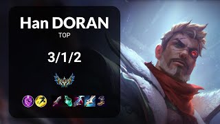 Han Doran Jayce vs Aatrox TOP  KR CHALLENGER Patch 146 [upl. by Andert]