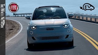 The new Fiat 500 Full Electric La Prima – Driving Footage [upl. by Clough]