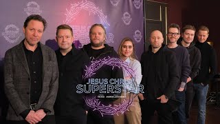 Hils på noen av hovedrollene til Jesus Christ Superstar på Folketeateret [upl. by Annairt]