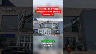 🇨🇦 Luxury Shopping at Its Finest  Discover Yorkdale Mall in Toronto  Best Shopping in Toronto [upl. by Kelton]