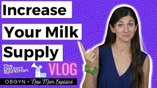 OBGYN  Breastfeeding Mom Shares 4 Tips to Increase You Breastmilk Supply [upl. by Sanoj481]