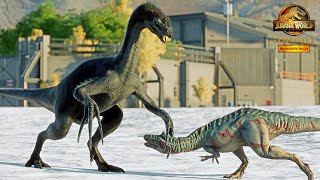 Therizinosaurus vs Carnivores  Dominion Biosyn Expansion  Jurassic World Evolution 2 [upl. by Atinnor]