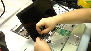 How to replace laptop hinges on a HP CQ61 [upl. by Janessa141]