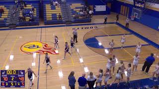 DelavanDarien High vs Heritage Christian Varsity Womens Basketball [upl. by Anailil]