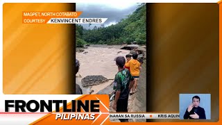 Riprap ng ilog nawasak dahil sa magdamag na ulan ilang residente ng Magpet Cotabato lumikas [upl. by Ahtamat108]