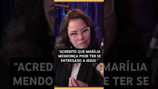 SARAH SHEEVA FALA SOBRE SALVAÇÃO DE MARÍLIA MENDONÇA sarahsheeva salvação podcast shortsfeed [upl. by Hutchins]