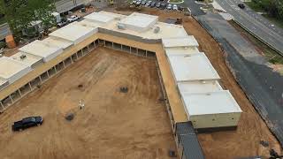 Helen Monroe Preschool construction update April 26 2024 [upl. by Robena]