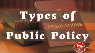 5 Types of Public Policy  Public Policy Explained  Learn Public Policy Process Full Tutorial Video [upl. by Clougher]