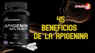 45 Beneficios de Suplementar con Apigenina [upl. by Anawaj981]