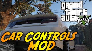 GTA 5 PC MOD CAR CONTROLS MOD  BLINKERS SCROLL WINDOWS DOWN [upl. by Jayme]