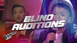 The Voice Kids Genesis Satur brings the energy in with ‘Dance Monkey’ Blind Auditions [upl. by Keil]