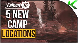 TOP 5 NEW CAMP LOCATIONS 2024 in Fallout 76  Fallout 76 [upl. by Aehsan]