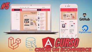 Curso ecommerce FULLSTACK con LARAVEL Y ANGULAR 05 [upl. by Yffub]