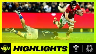 2024 U6N20  HIGHLIGHTS  WALES V ITALY [upl. by O'Connell719]